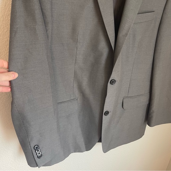 Michael Kors Gray Men’s Sports Coat Blazer Size 42R - Picture 4 of 15